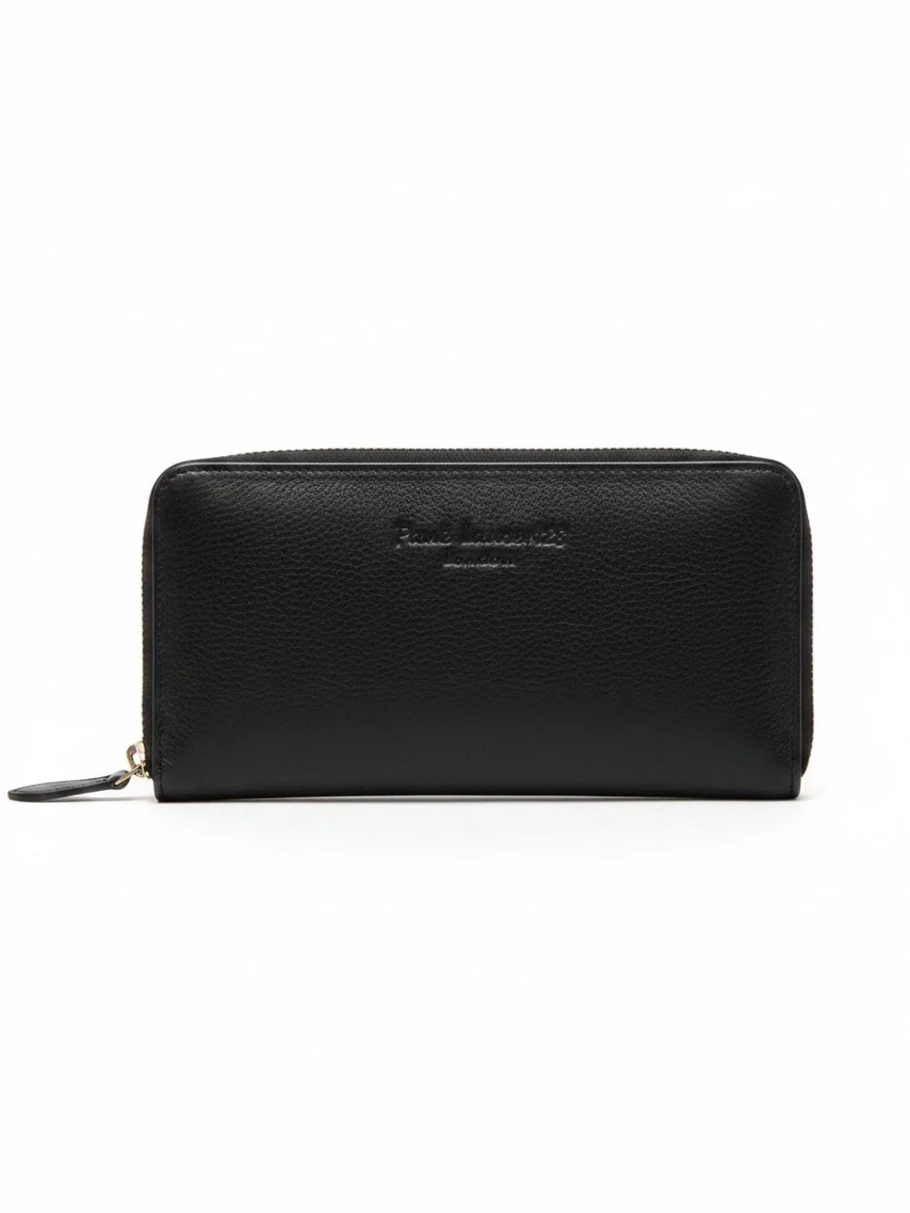 Pure Luxuries London Black Zip-around Wallet